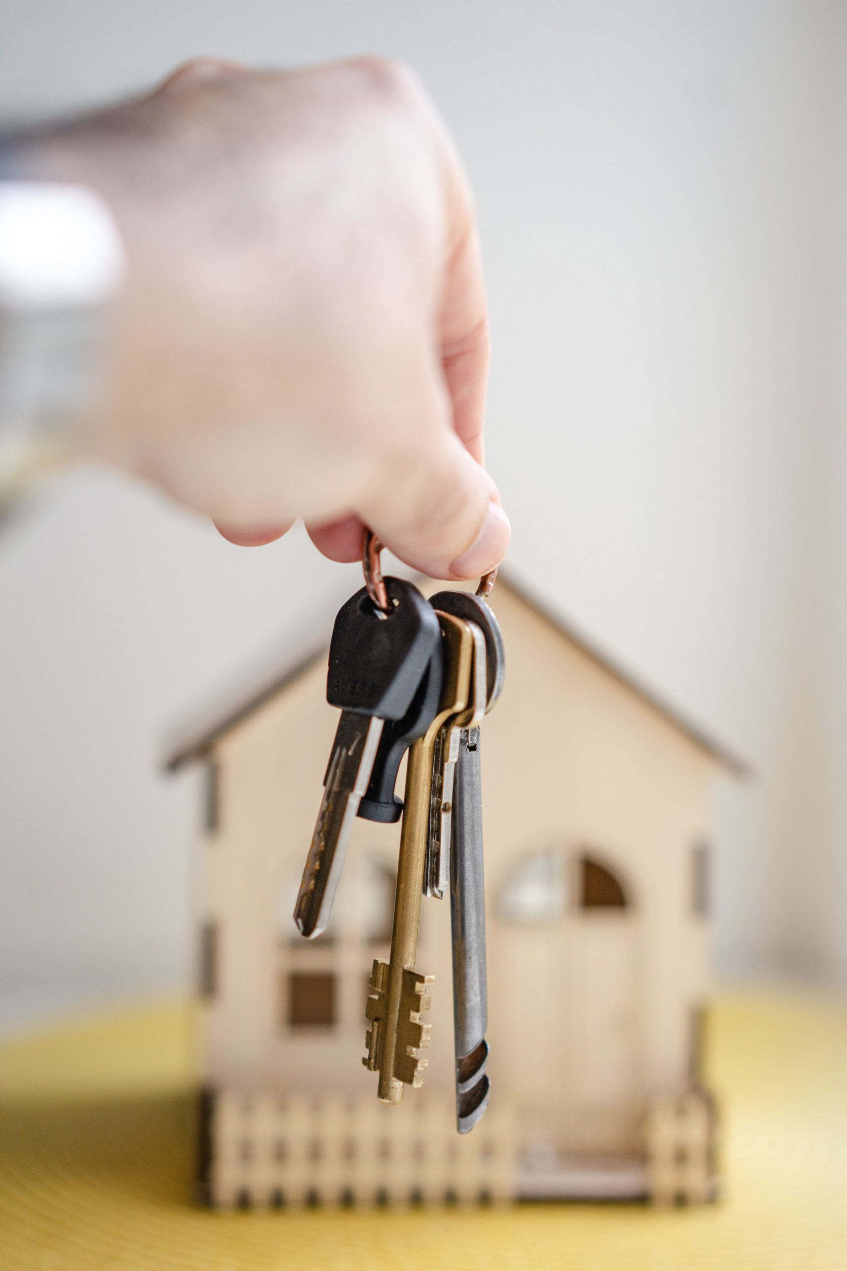home buying, home with keys